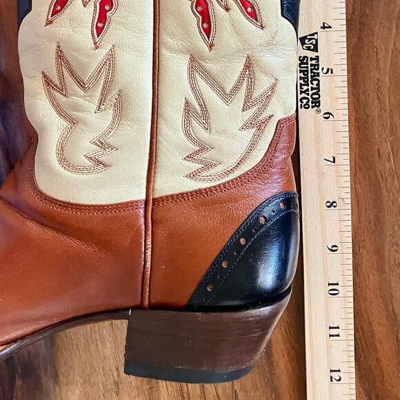 Vintage Old Gringo "Mariposa" Cowgirl Boots 9B - Picture 14 of 15